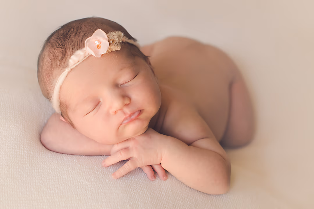 Newborn portrait session by Alicia Cervenka Photography in the Bay Area