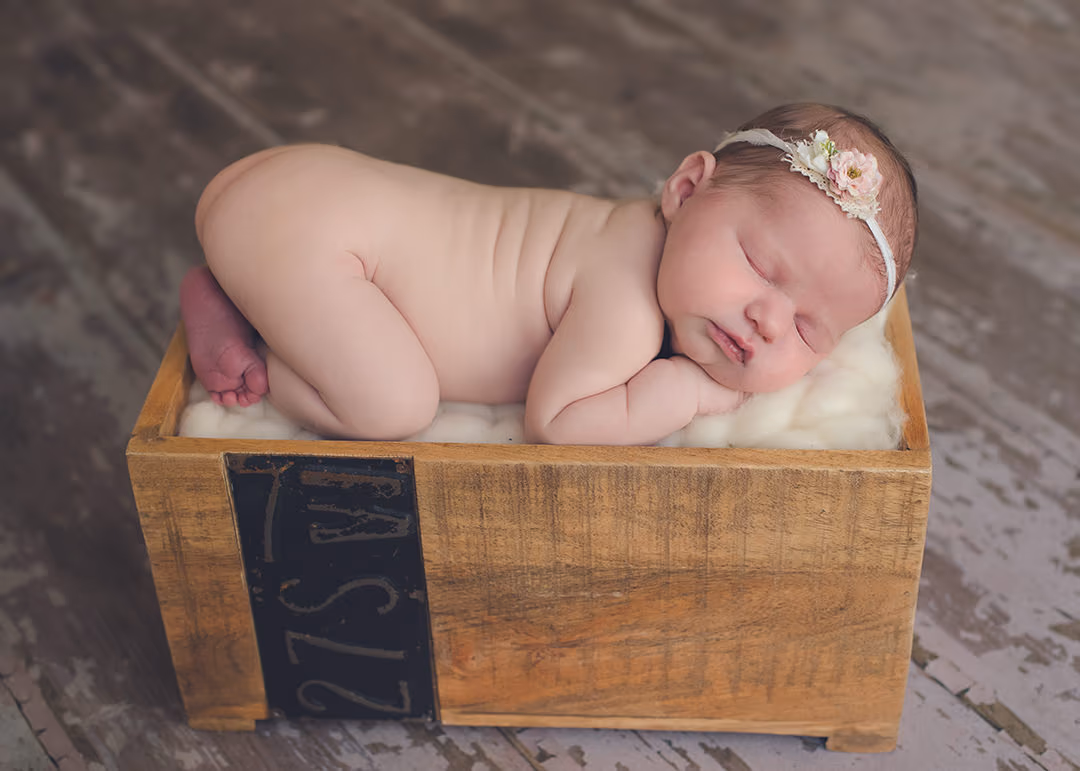 Newborn portrait session by Alicia Cervenka Photography in the Bay Area